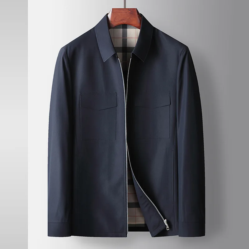 Oscar Regular Fit Utility Jacket | Collared Long Sleeve Utility Jacket - Image 7