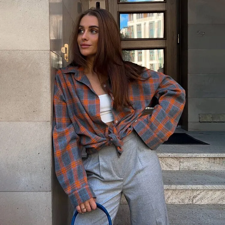 Oversized shirt for women | Lena - Image 11