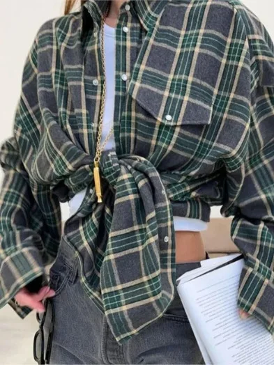 Oversized shirt for women | Lena - Image 8