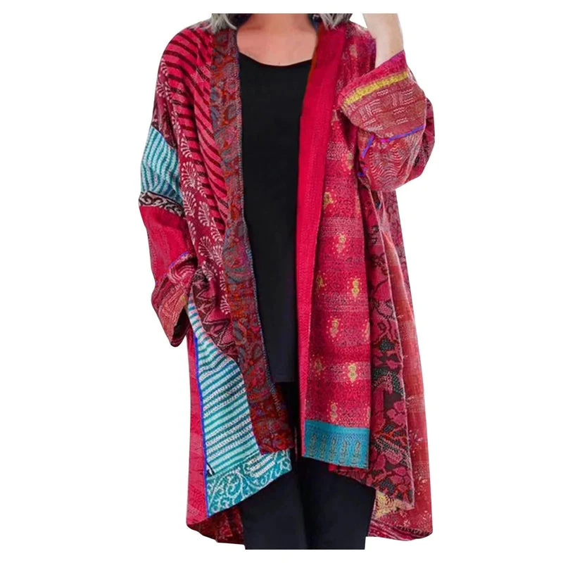 Oversized vintage sweater with large pocket - Image 3