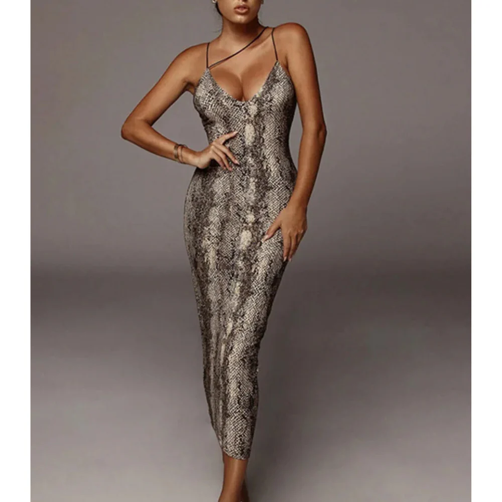 Paloma | Maxi Dress with Animal Print - Image 2