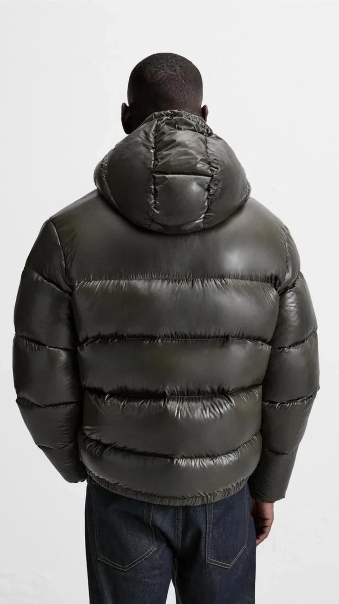 Padded Jacket – Water-Repellent – With Hood – Insulating Warm Comfort - Image 8