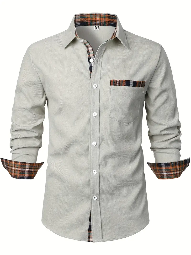Paul | Corduroy Shirt For Men - Image 4