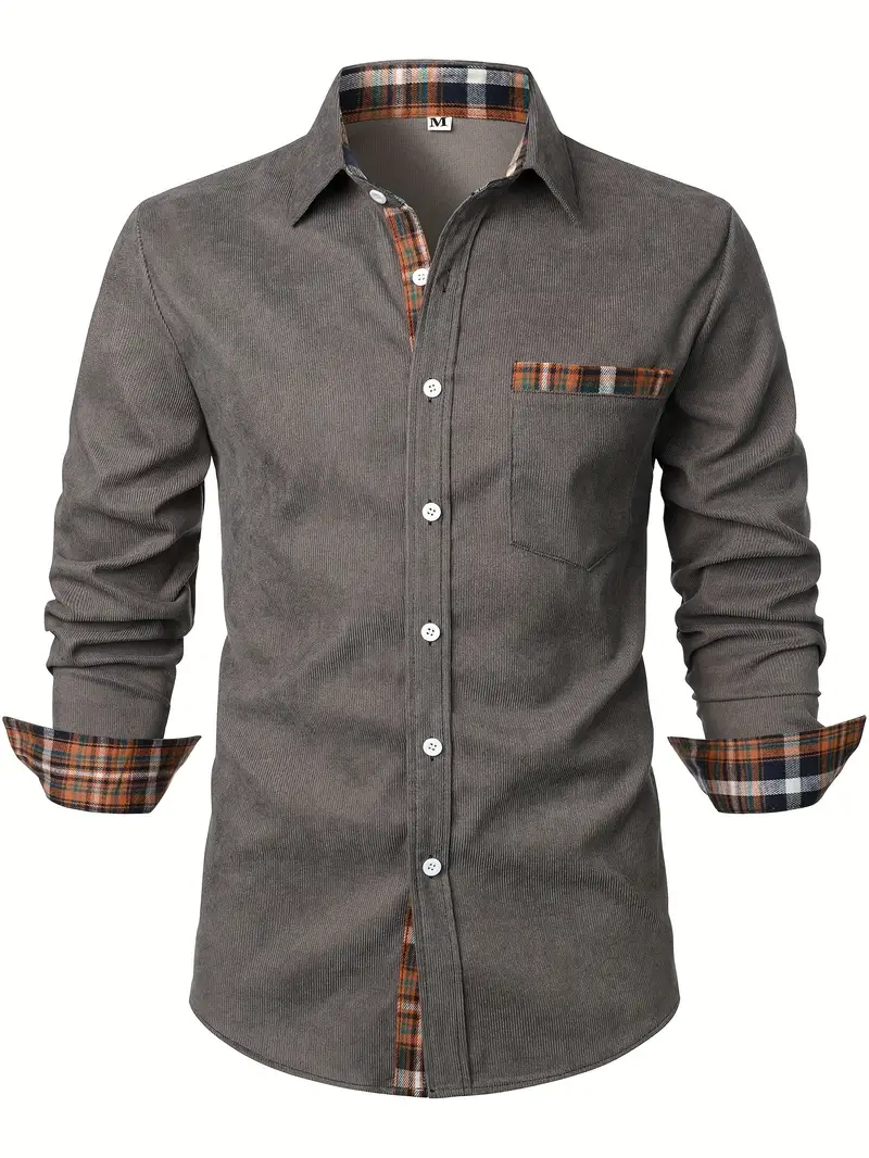 Paul | Corduroy Shirt For Men - Image 5