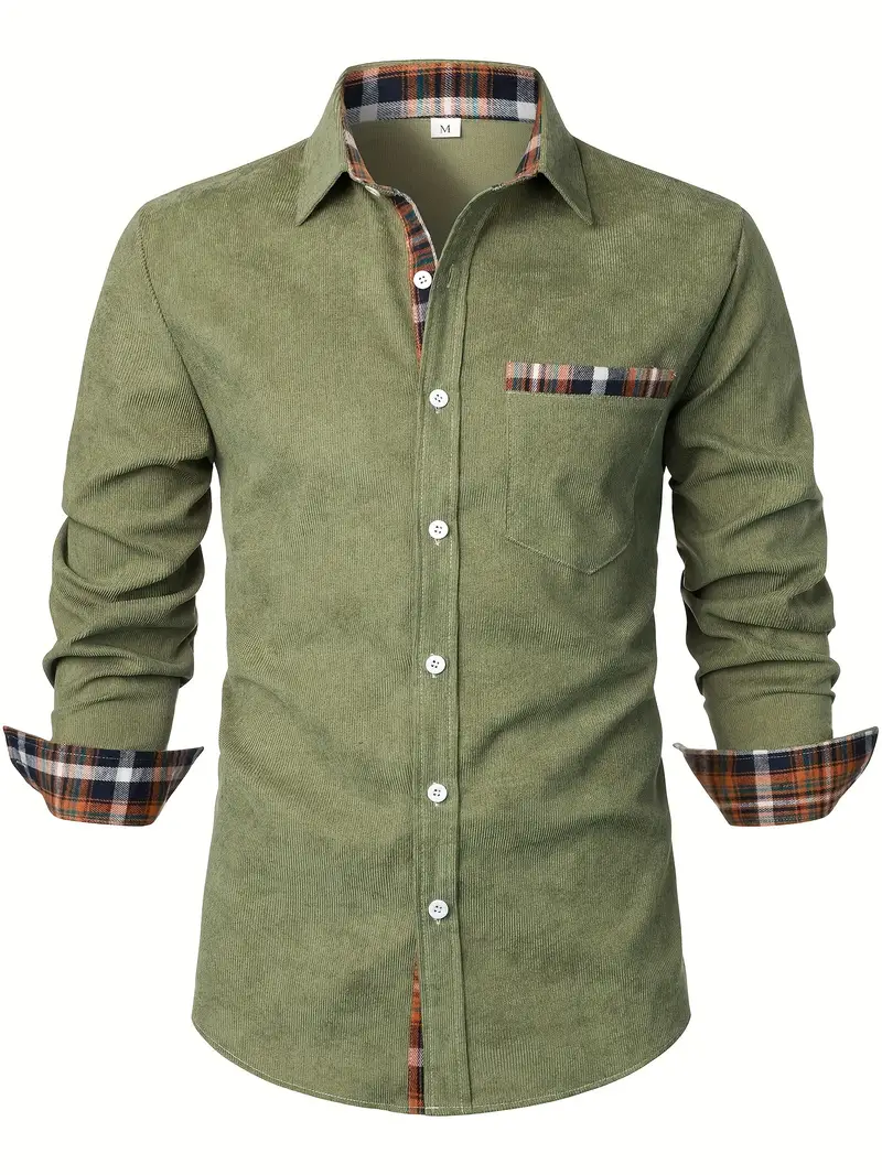 Paul | Corduroy Shirt For Men - Image 6