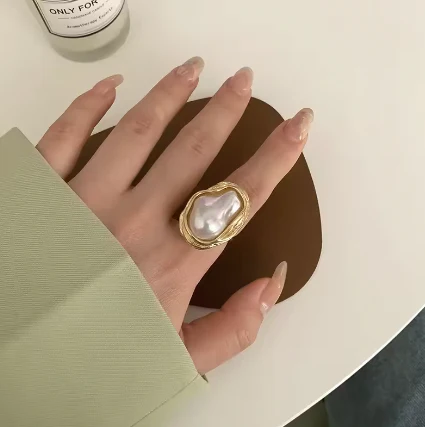 Pearl Ring from Kate Amsterdam - Image 4