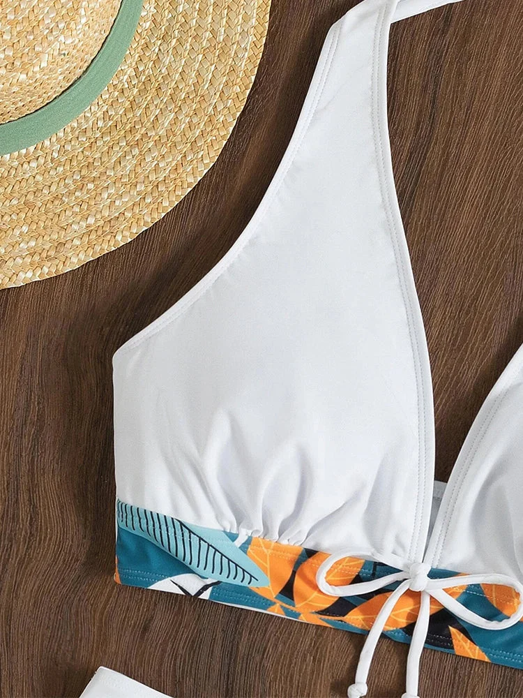 Portia | Tropical Women's Swim Shorts - Image 4