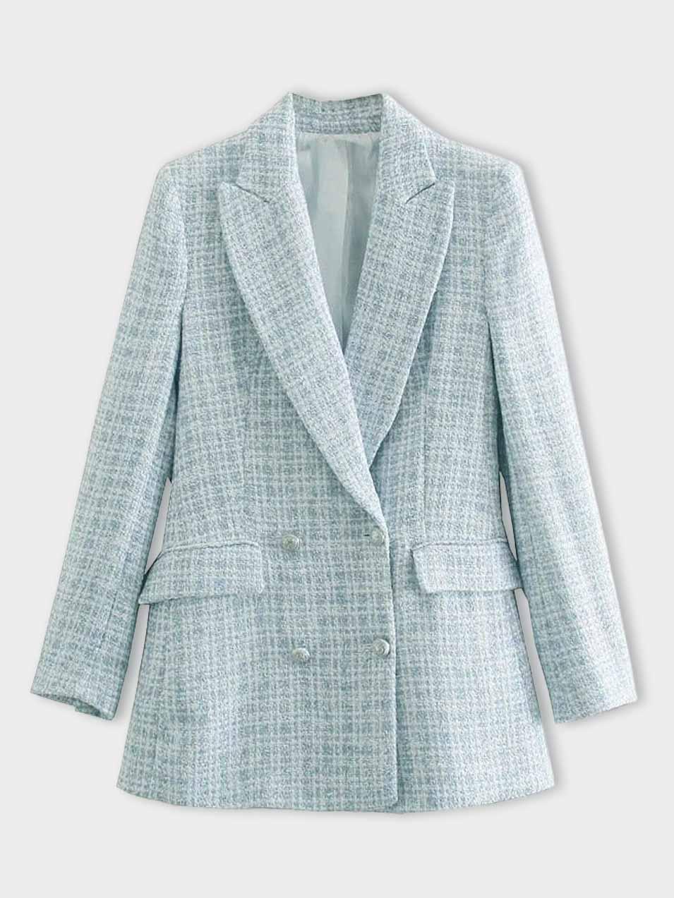 Pietsje | Stylish Tweed Blazer - Image 2