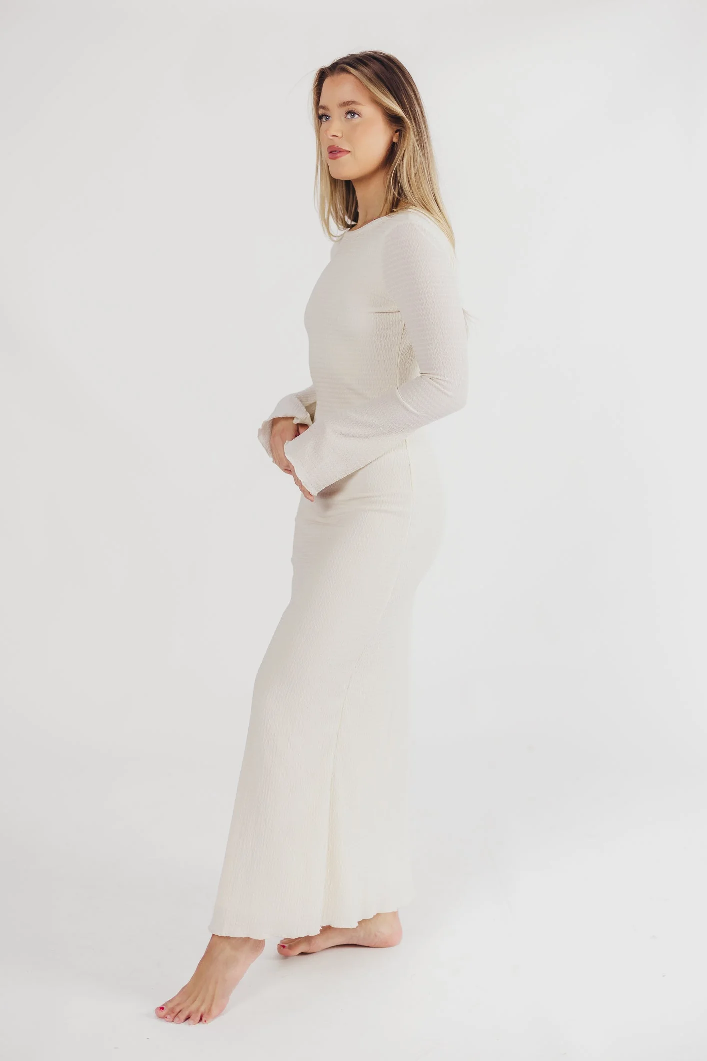 Poppy | Elegant Maxi Dress with Open Back - Image 2