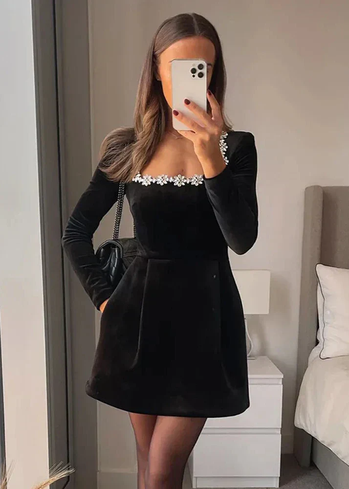 Richel | Long Sleeve Dress - Image 4