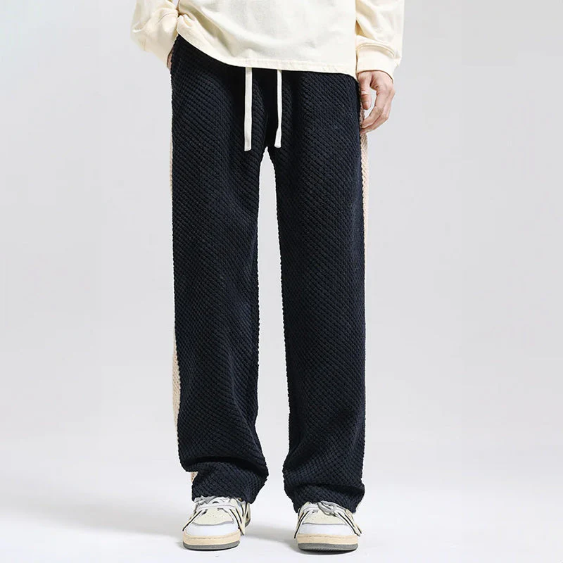 Rocco Relaxed Fit Lounge Pants | Striped Drawstring Waist Lounge Pants - Image 7