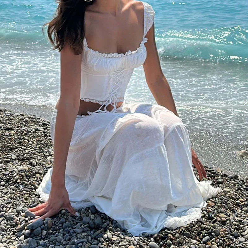 Romantic lace corset top - Image 3