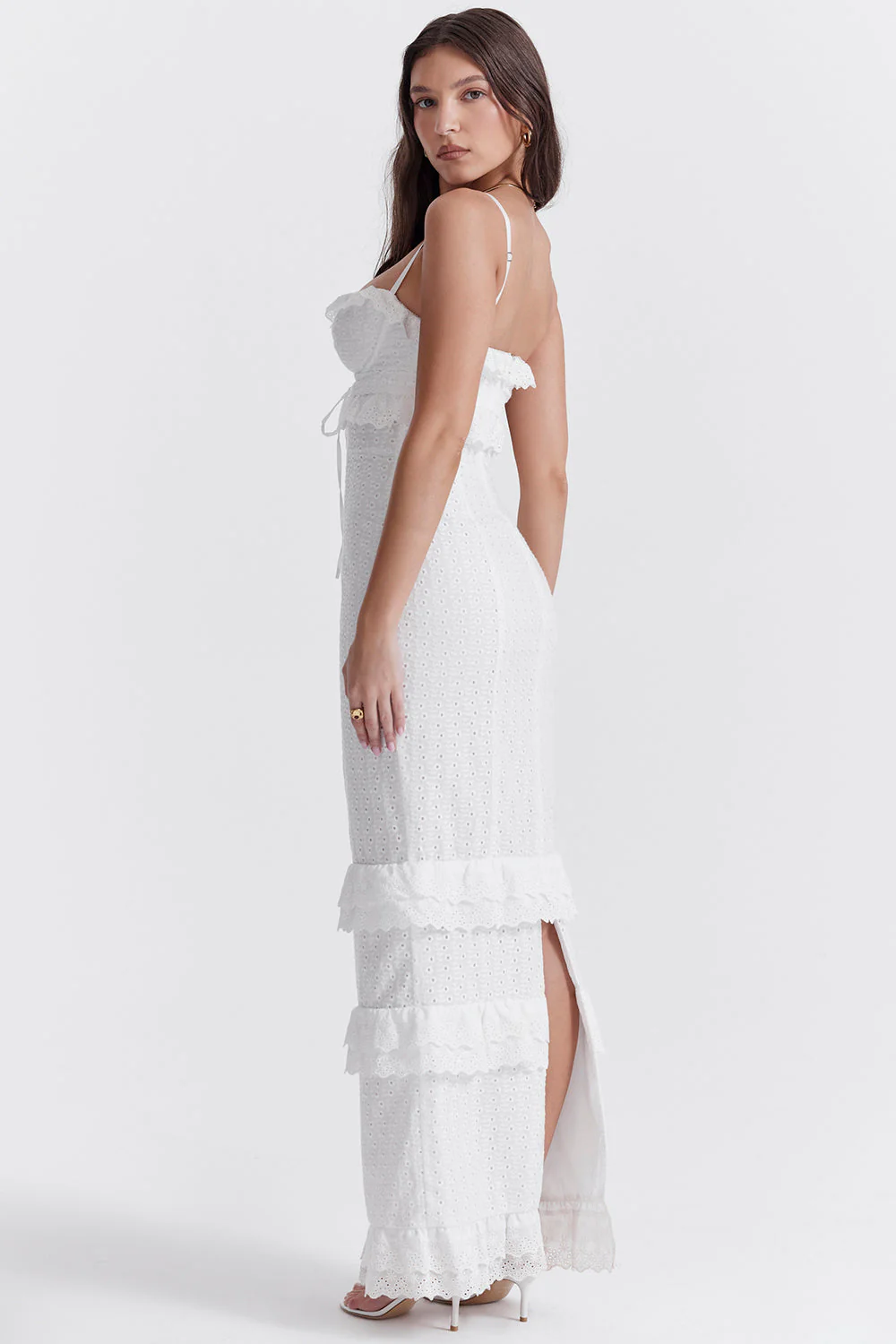 Romantic Embroidered Maxi-dress - Image 2