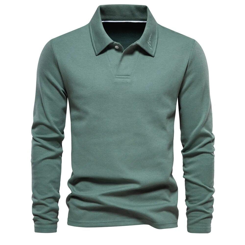 Romio | Classic Long Sleeves Polo - Image 3