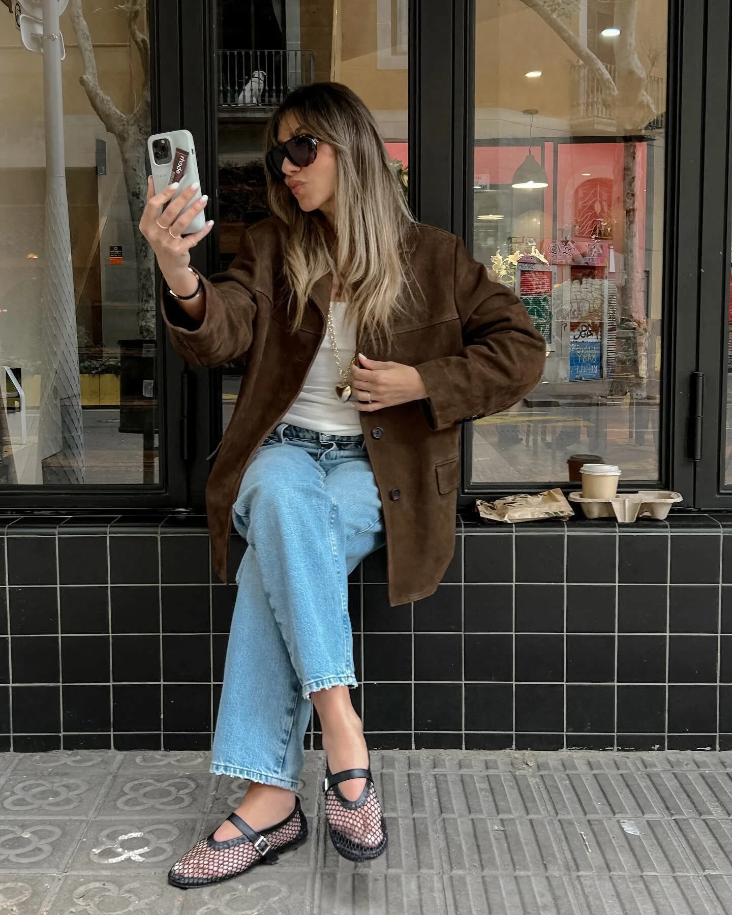 Romy | Suede Blazer - Image 6