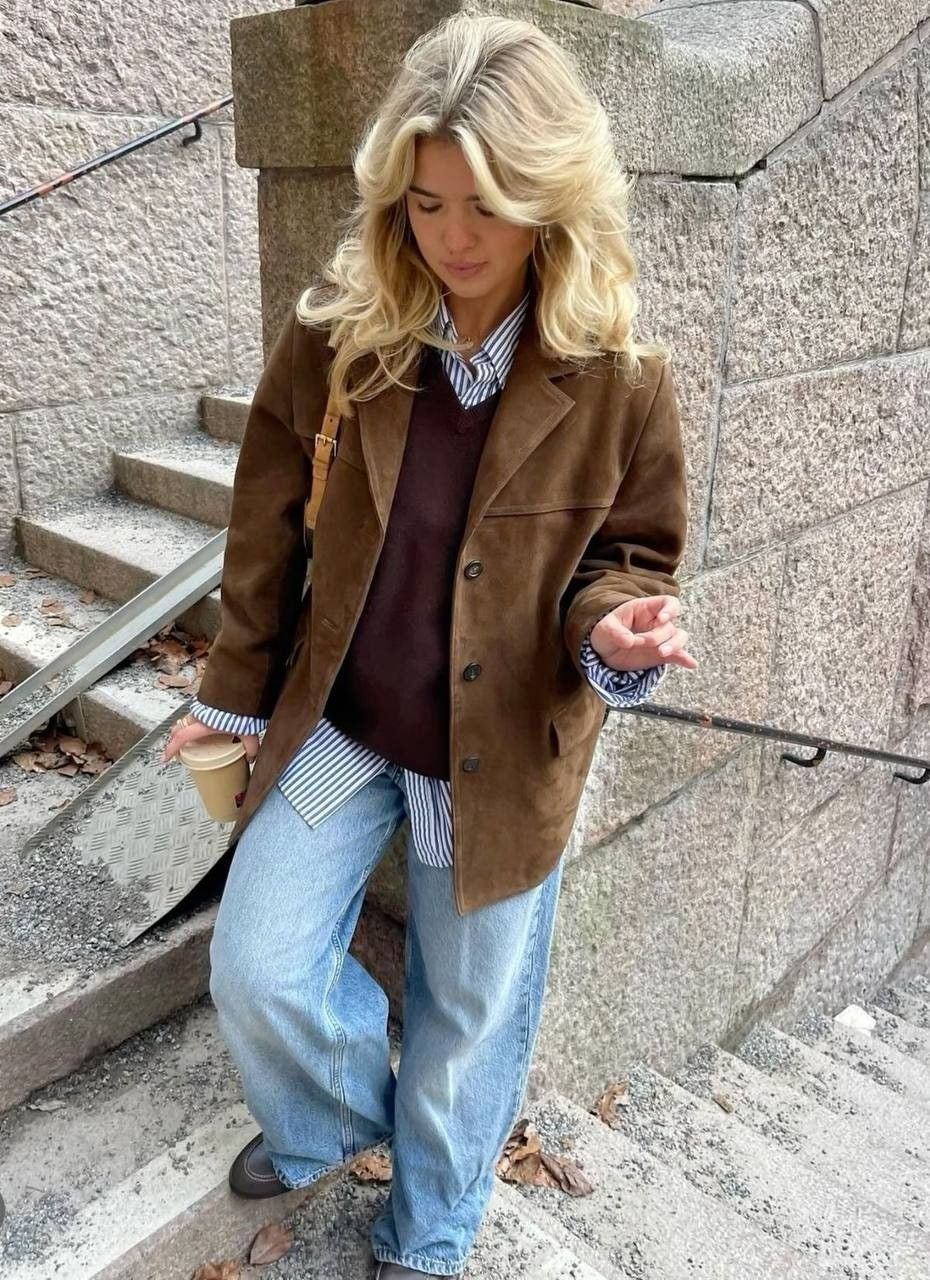 Romy | Suede Blazer - Image 7