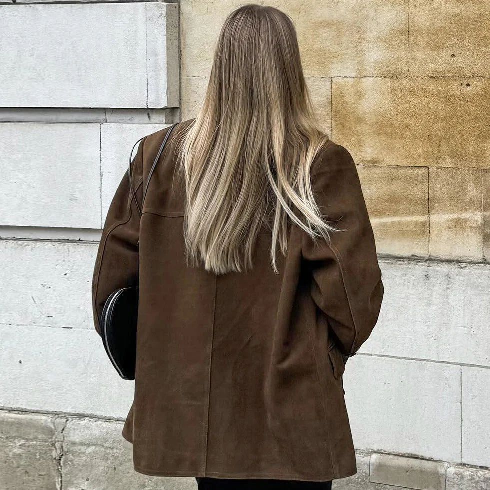 Romy | Suede Blazer - Image 8