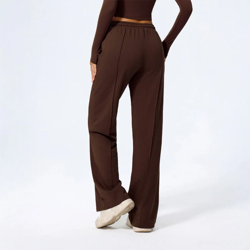 Rosie Wide Leg Lounge Pants | Drawstring Waist Relaxed Fit Pants - Image 11