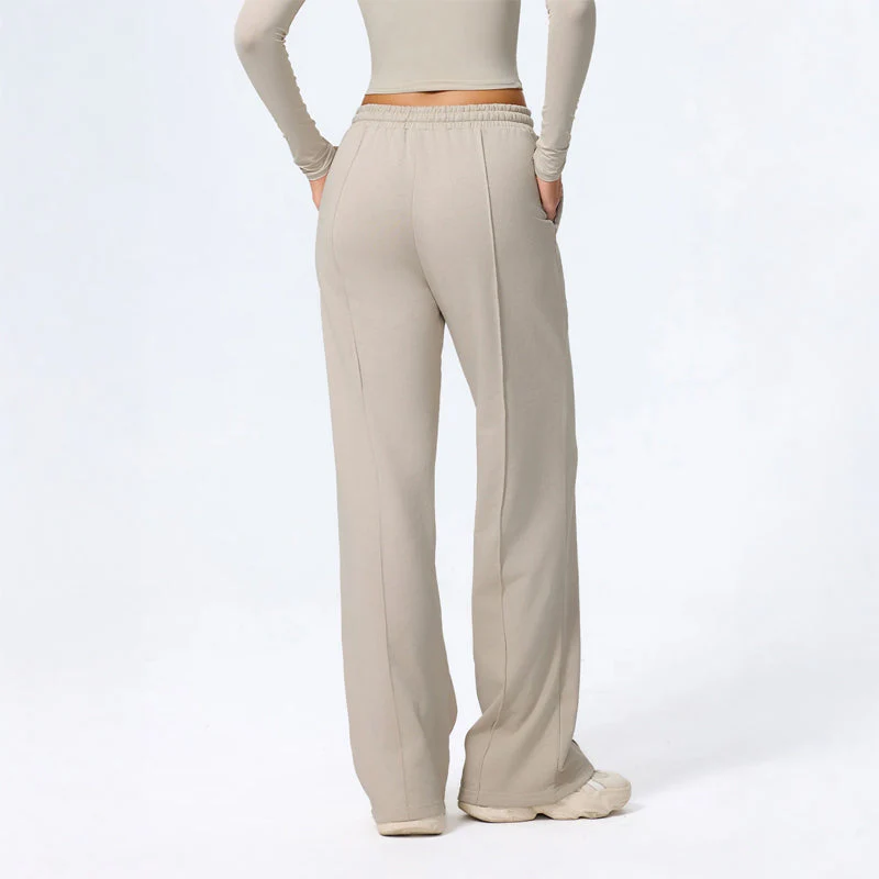 Rosie Wide Leg Lounge Pants | Drawstring Waist Relaxed Fit Pants - Image 3