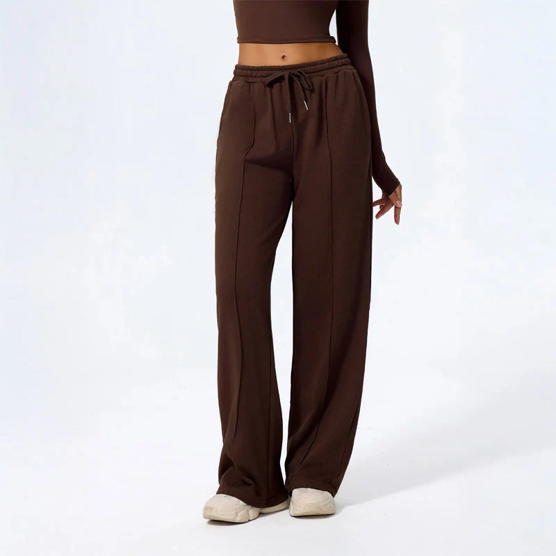 Rosie Wide Leg Lounge Pants | Drawstring Waist Relaxed Fit Pants - Image 7