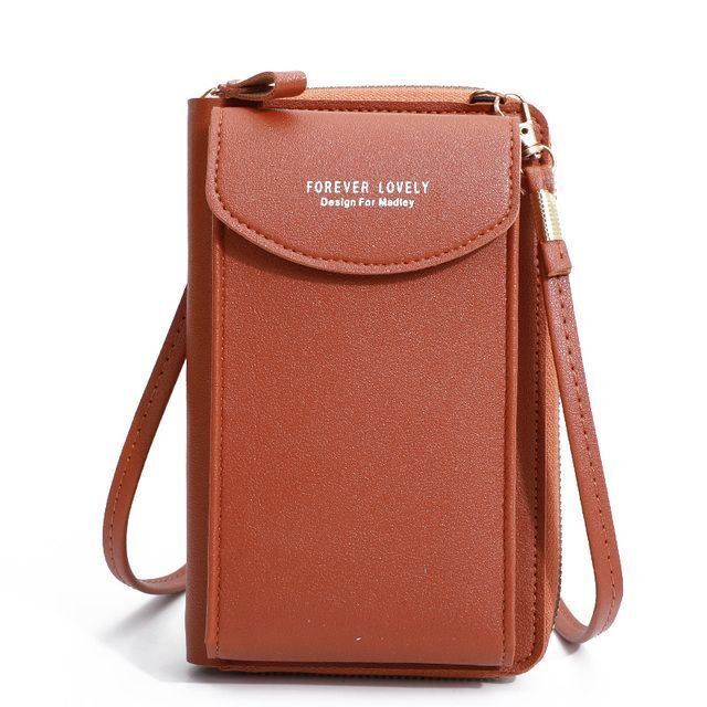 Ladies Shoulder Bag – Compact Design – Adjustable Strap – Flap with Metal Detail - Image 11