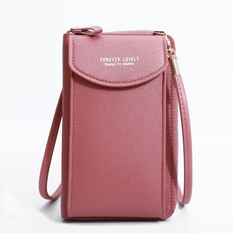 Ladies Shoulder Bag – Compact Design – Adjustable Strap – Flap with Metal Detail - Image 12