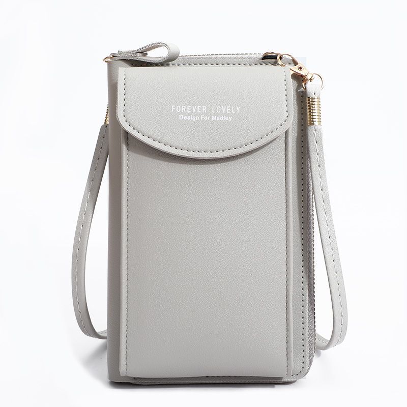 Ladies Shoulder Bag – Compact Design – Adjustable Strap – Flap with Metal Detail - Image 13