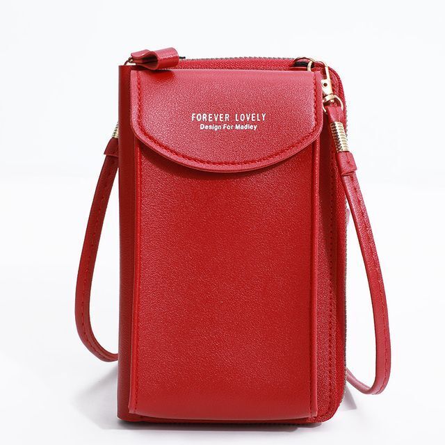 Ladies Shoulder Bag – Compact Design – Adjustable Strap – Flap with Metal Detail - Image 14