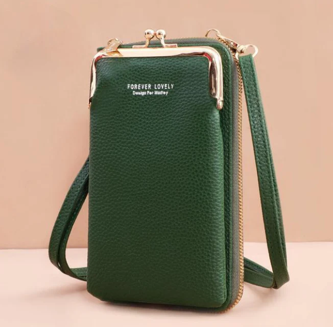 Ladies Shoulder Bag – Compact Design – Adjustable Strap – Flap with Metal Detail - Image 21