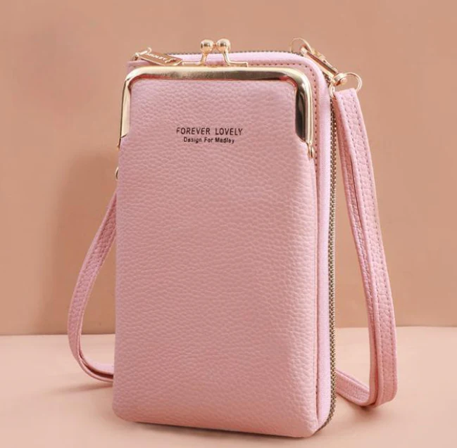 Ladies Shoulder Bag – Compact Design – Adjustable Strap – Flap with Metal Detail - Image 22
