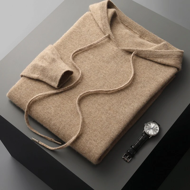 Sebastian Regular Fit Hoodie | Hip-Length Solid Hoodie - Image 10