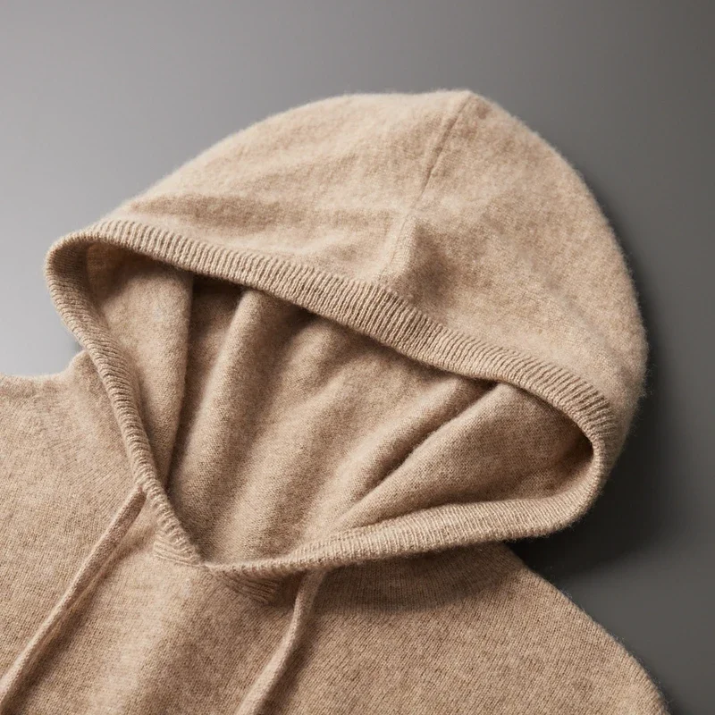 Sebastian Regular Fit Hoodie | Hip-Length Solid Hoodie - Image 11