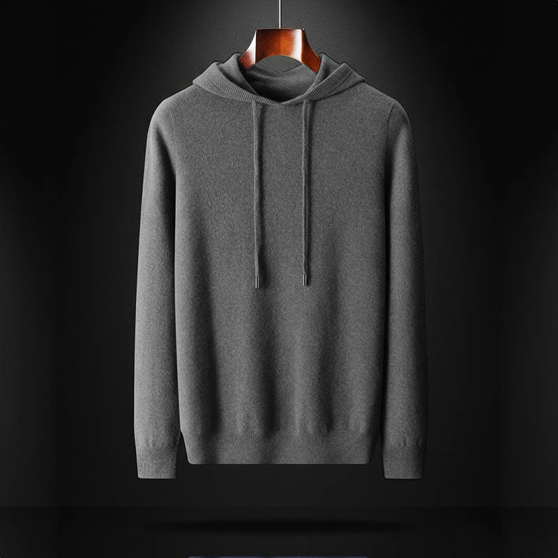 Sebastian Regular Fit Hoodie | Hip-Length Solid Hoodie - Image 2