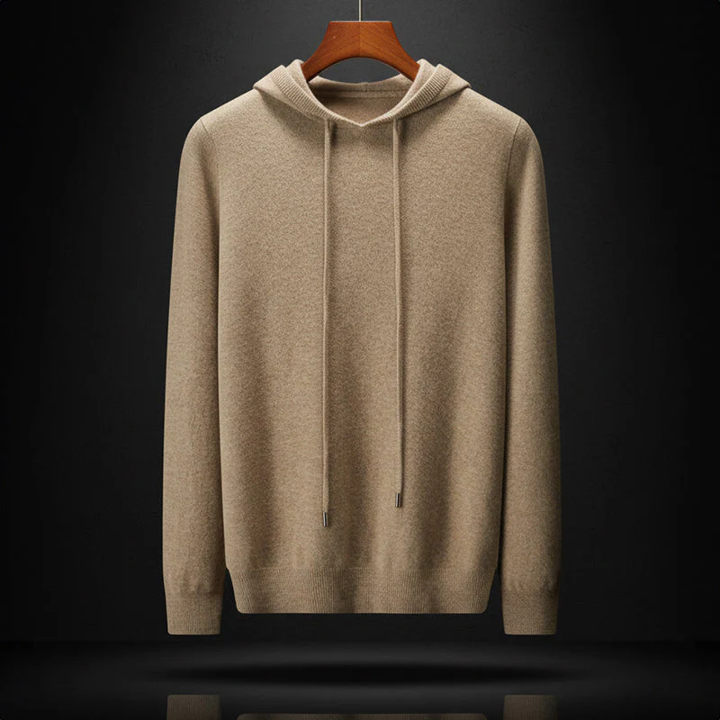 Sebastian Regular Fit Hoodie | Hip-Length Solid Hoodie - Image 4