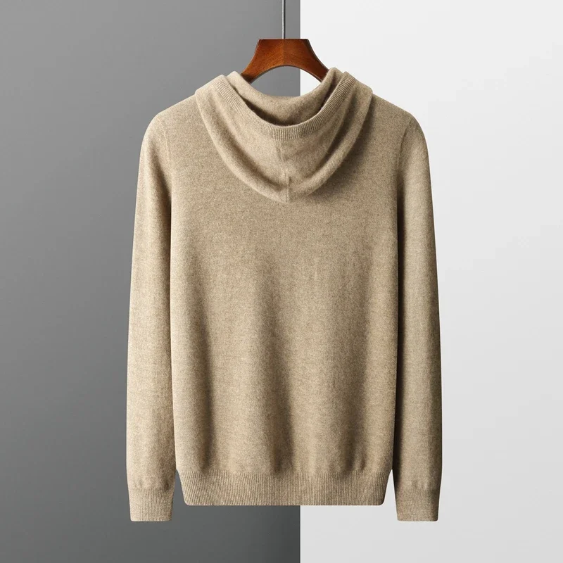 Sebastian Regular Fit Hoodie | Hip-Length Solid Hoodie - Image 5