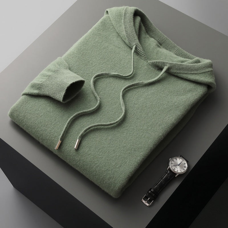 Sebastian Regular Fit Hoodie | Hip-Length Solid Hoodie - Image 8
