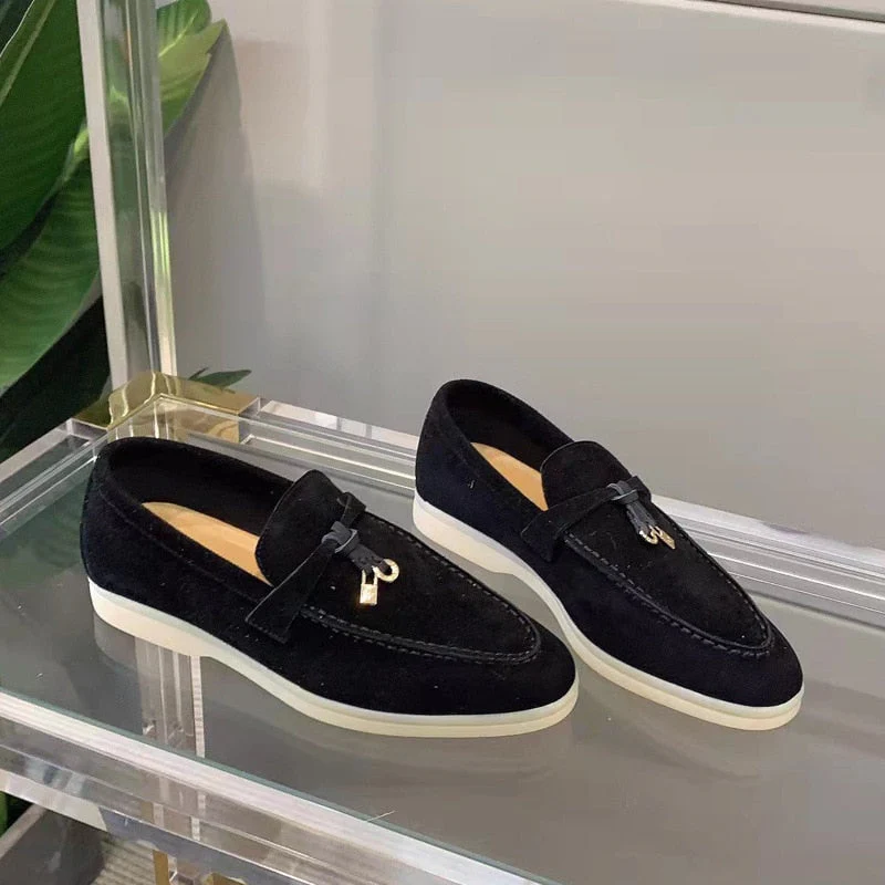 Men's Loafers – Suede – Slip-On – With Tassel Detail – Comfortable and Elegant - Image 2