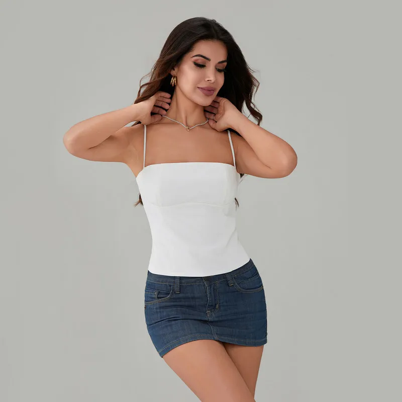 Women's Denim Skirt – Mini Length – Five Pockets – Straight Hem – Casual Denim Look - Image 5