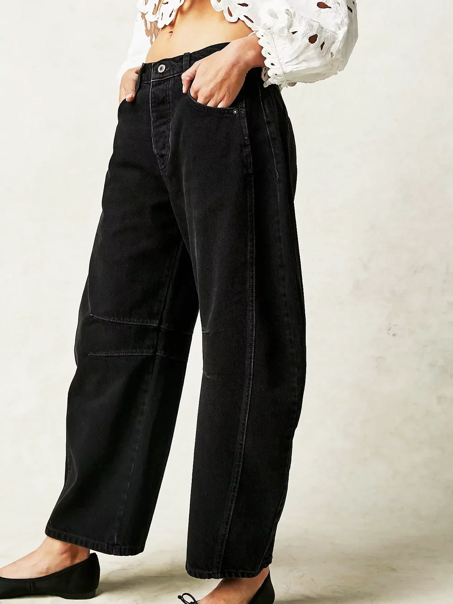 Ladies Pants - Wide Legs - High Waist - Comfortable Fit - Trendy Leopard Print - Image 7