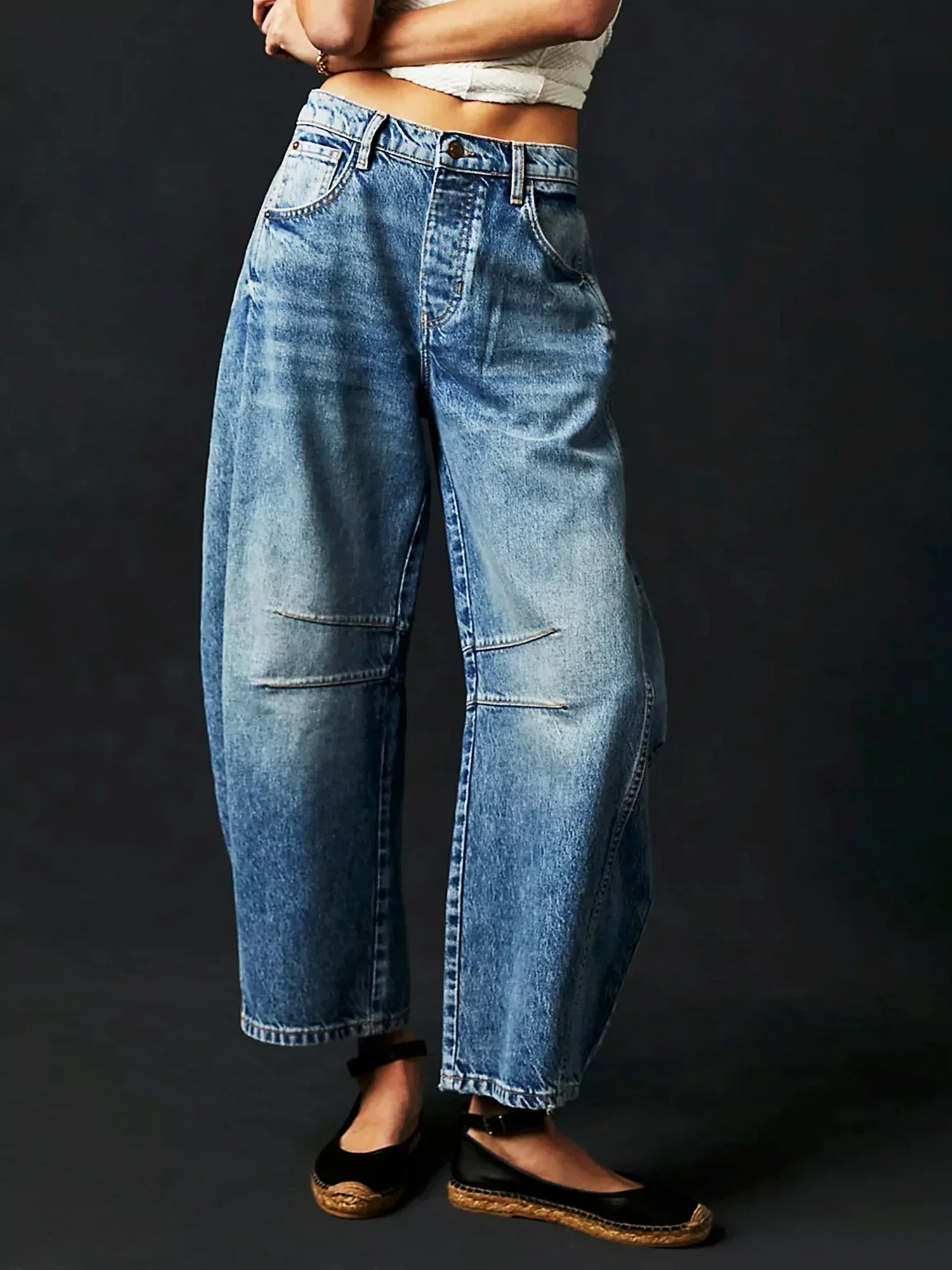 Ladies Pants - Wide Legs - High Waist - Comfortable Fit - Trendy Leopard Print - Image 9