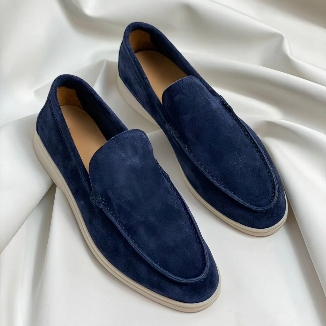 Men's Loafers – Suede – Slip-on – Round Toe – Comfortable and Versatile Design - Image 3