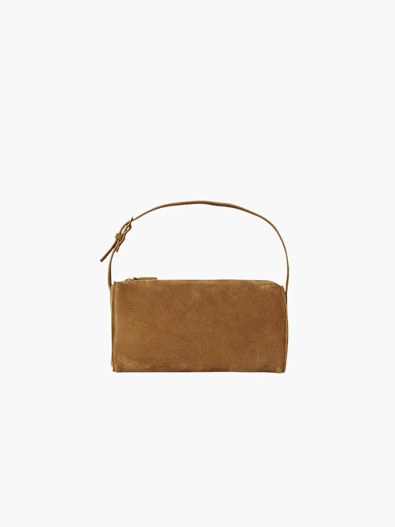 Women's Shoulder Bag - Suede - Adjustable Strap - Zipper Closure - Stylish & Functional - Image 3