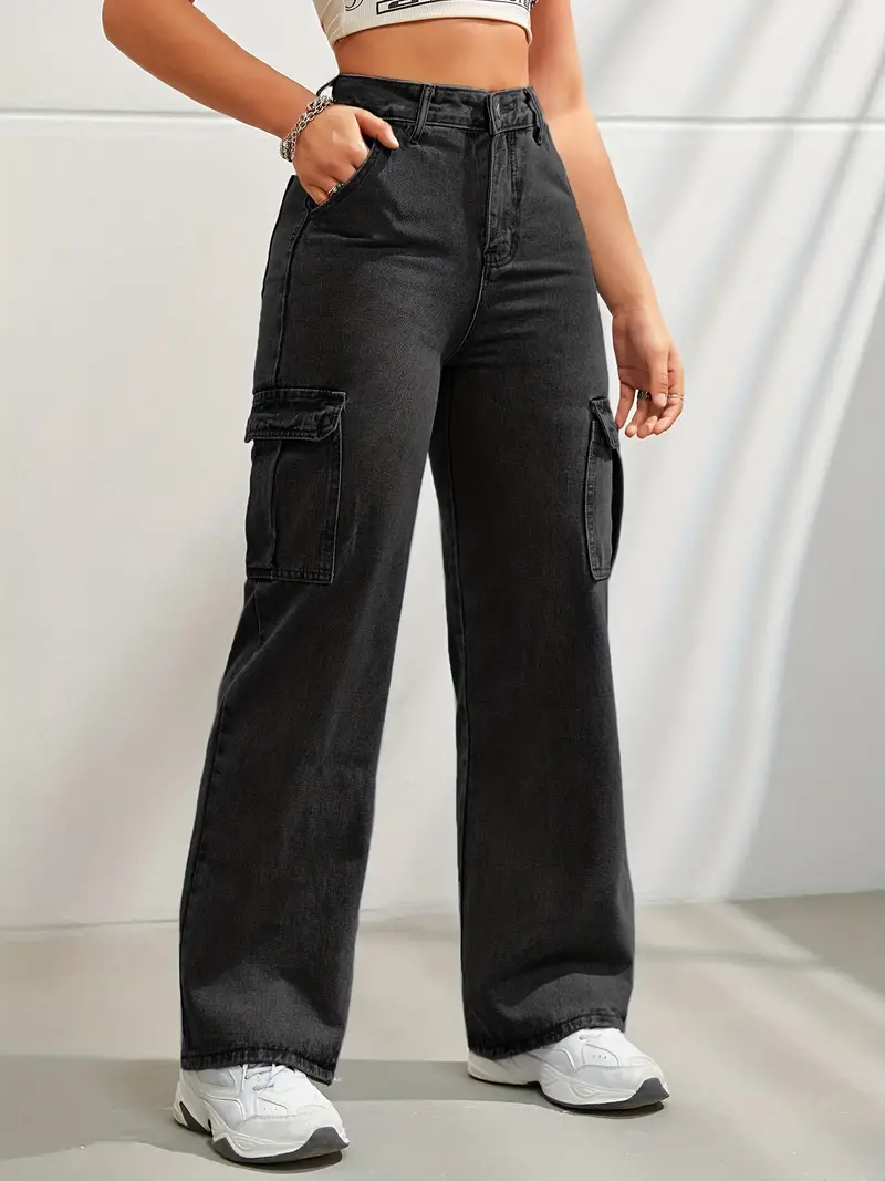 Women's Baggy Cargo Pants - Image 4