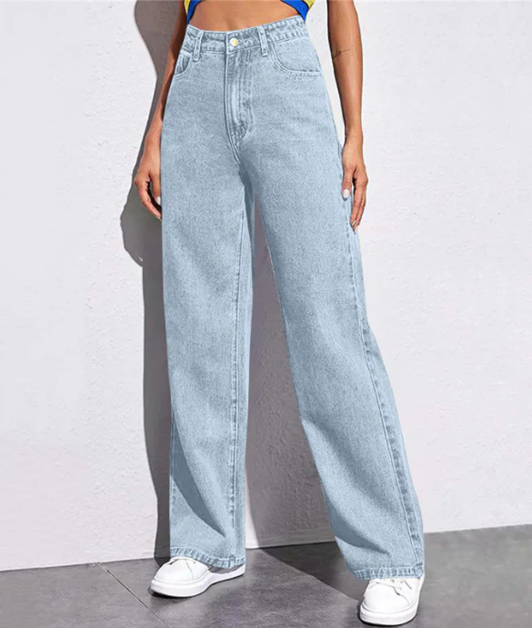 Ladies Baggy Jeans - Image 5