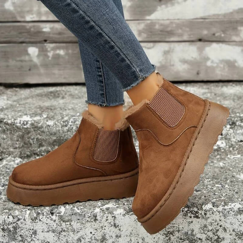 Ladies Winter shoes with lining - Image 10