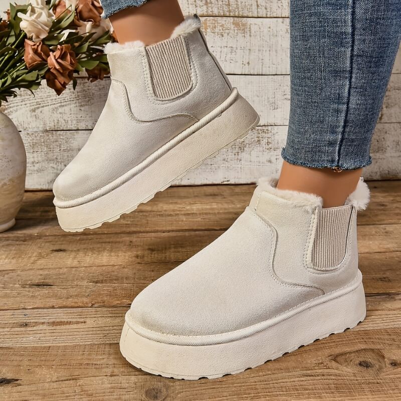 Ladies Winter shoes with lining - Image 3
