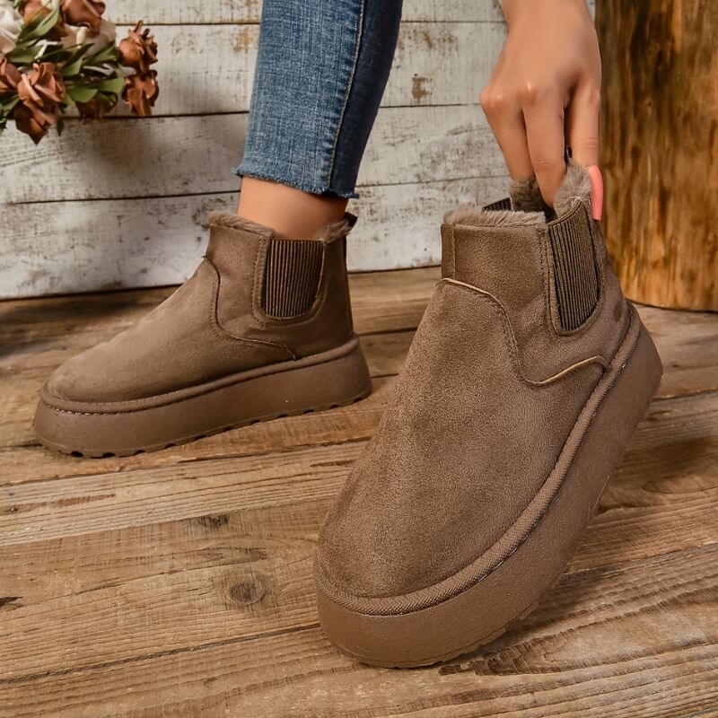 Ladies Winter shoes with lining - Image 8