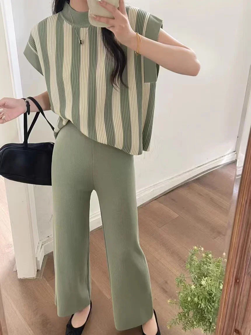 Striped Warm women's set - Image 12