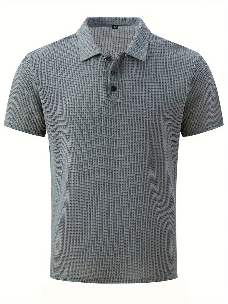 Men's Polo Shirt - Cotton Blend - Regular Fit - Short Sleeve - Breathable Casual Design - Image 5