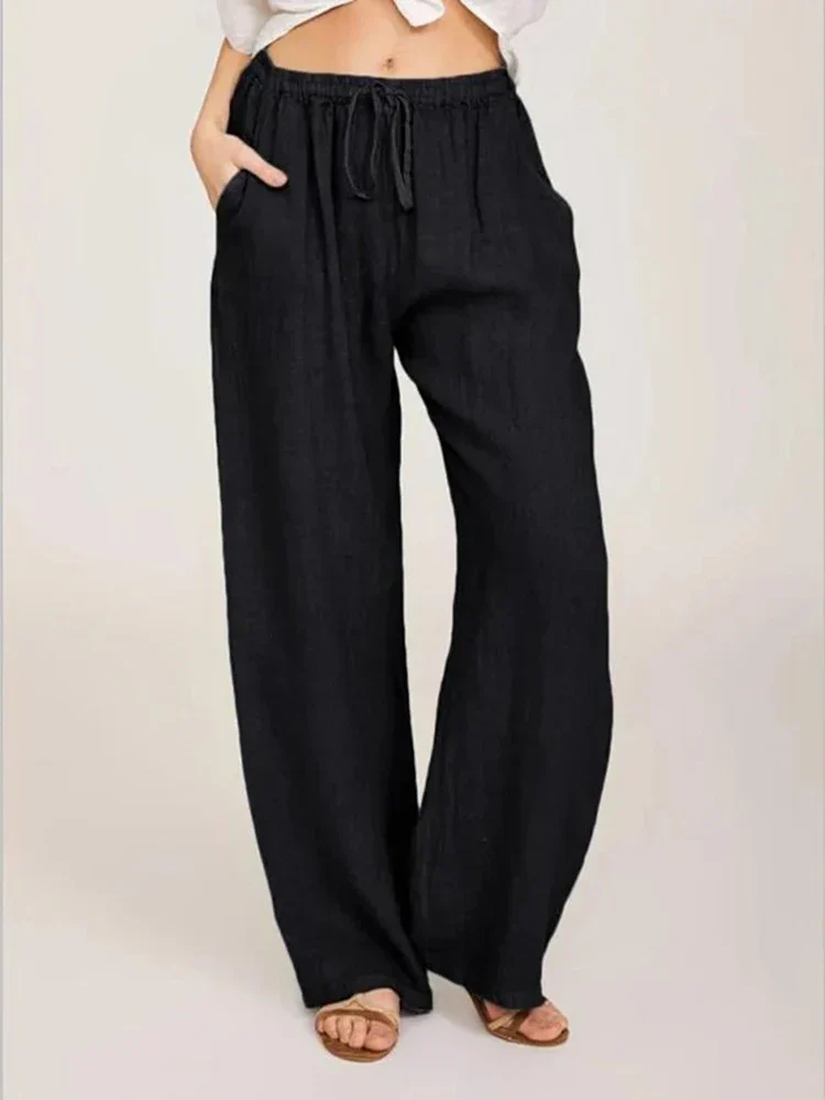 Women's Cotton Linen pants - Image 2